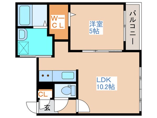 グランメールパインハート豊平の物件間取画像